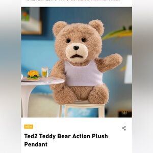 POPMART Ted2 Teddy Bear Plush Pendant